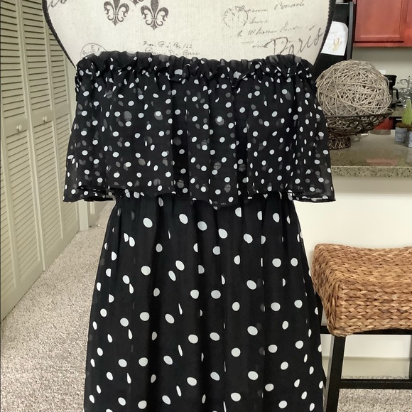 🥂 NWOT Polka Dot Maxi Dress 🥂 - Picture 4 of 9